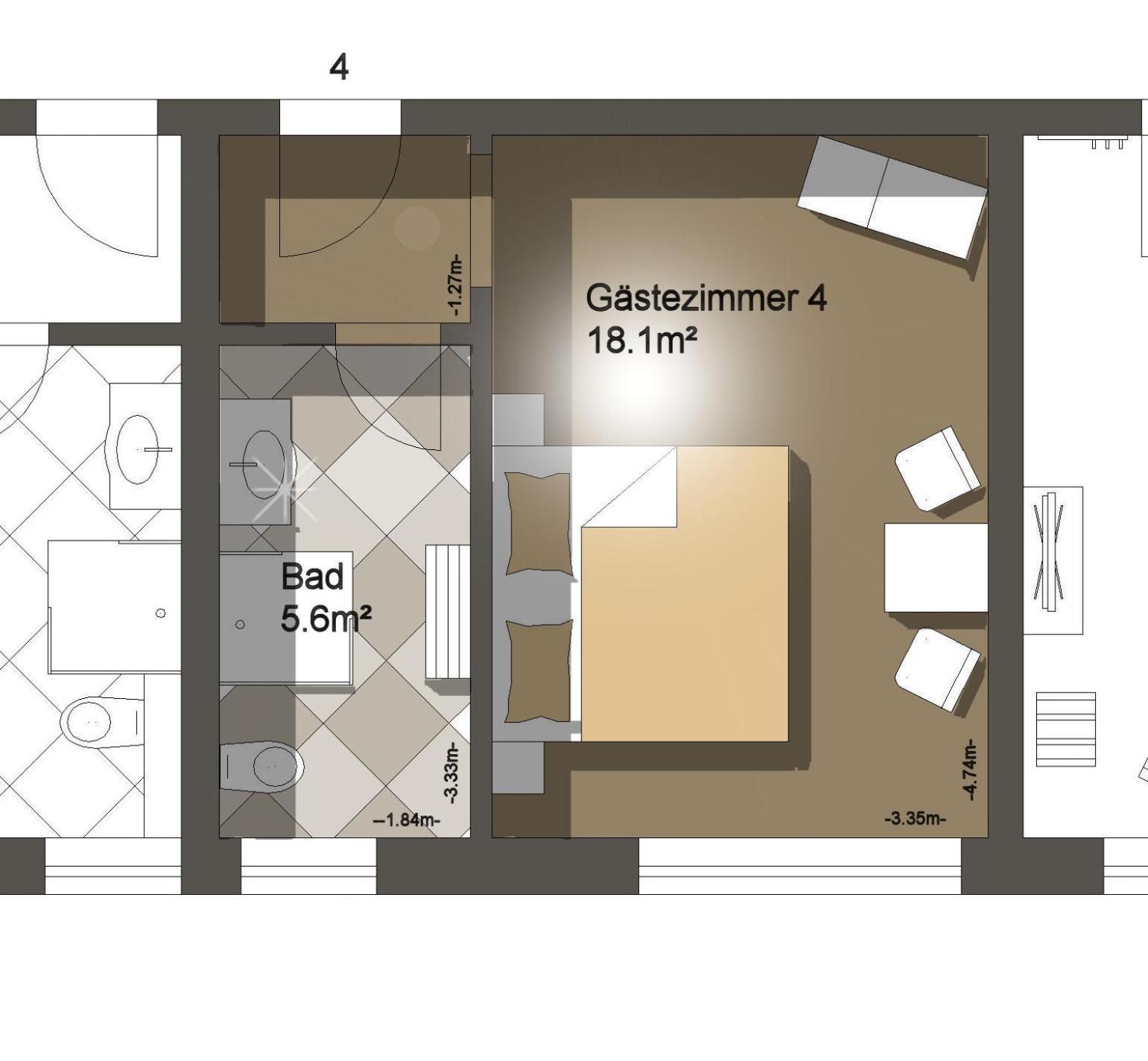 Pension Rüssel-Pub Sangerhausen Habitación foto